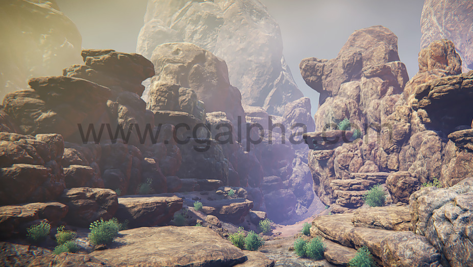 【UE4】西部悬崖 Western cliffs