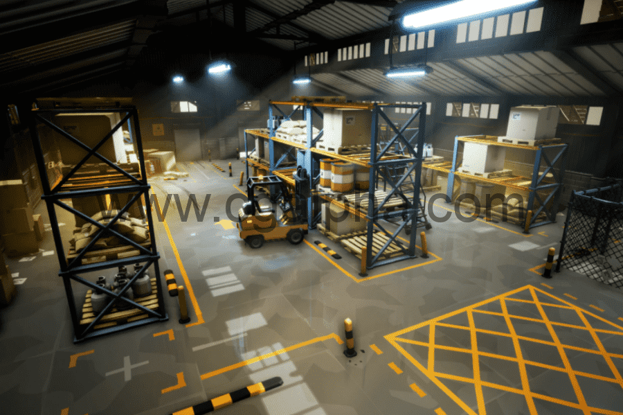 【UE4】程式化的仓库 Stylized Warehouse